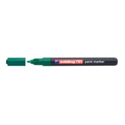 EDDING Lakkmarker, 1-2 mm, EDDING "791", zöld