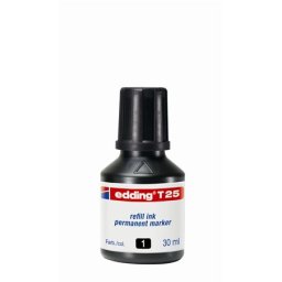 EDDING Utántöltő alkoholos markerhez, EDDING "T25", fekete