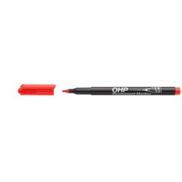 ICO Alkoholos marker, OHP, 1-1,5 mm, M, ICO, piros