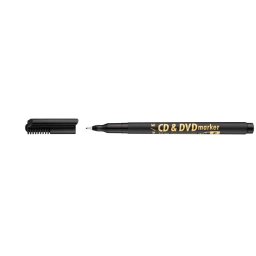 ICO Alkoholos marker, CD/DVD, 0,5 mm, ICO, fekete