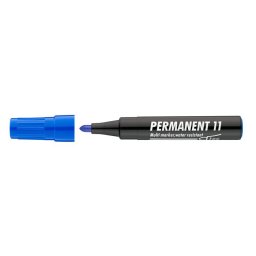 ICO Alkoholos marker, 1-3 mm, kúpos, ICO "Permanent 11", kék