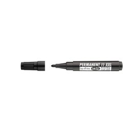 ICO Alkoholos marker, 1-3 mm, kúpos, ICO "Permanent 11 XXL", fekete