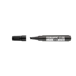 ICO Alkoholos marker, 1-4 mm, vágott, ICO "Permanent 12 XXL", fekete