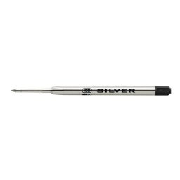 ICO Golyóstollbetét, 0,8 mm, góliát, ICO "Silver", fekete