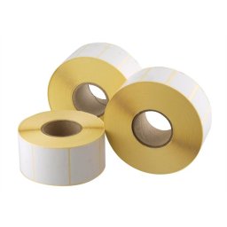 Etikett, thermo, 38x43 mm, 1000 etikett/tekercs, fehér