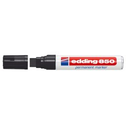 EDDING Alkoholos marker, 5-16 mm, vágott, EDDING "850", fekete