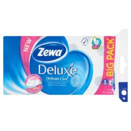 ZEWA Toalettpapír, 3 rétegű, kistekercses, 16 tekercs, ZEWA "Deluxe, fehér