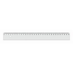 KOH-I-NOOR Vonalzó, műanyag, 30 cm, KOH-I-NOOR