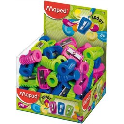 MAPED Hegyező display, egylyukú, MAPED "Boogy", vegyes színek
