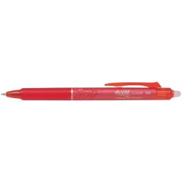 PILOT Rollertoll, 0,25 mm, törölhető, nyomógombos, PILOT "Frixion Clicker", piros