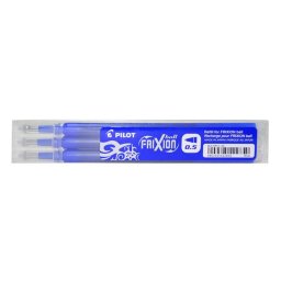 PILOT Rollertoll betét, 0,25 mm, törölhető, PILOT "Frixion Ball/Clicker", kék