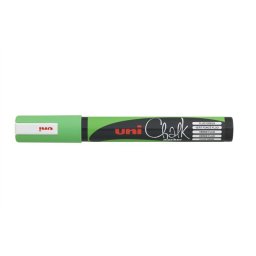 UNI Krétamarker, 1,8-2,5 mm, UNI "PWE-5M", fluor zöld