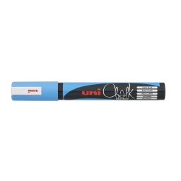 UNI Krétamarker, 1,8-2,5 mm, UNI "PWE-5M", világoskék
