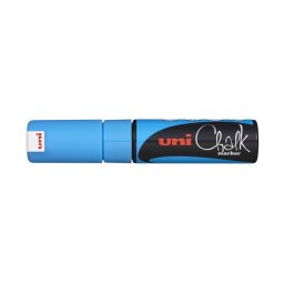 UNI Krétamarker, 8 mm, UNI "PWE-8K", világoskék