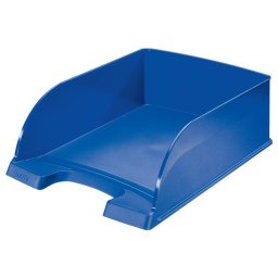 LEITZ Irattálca, műanyag, LEITZ "Plus Jumbo", kék