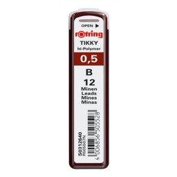 ROTRING Grafitbél, B, 0,5 mm, ROTRING