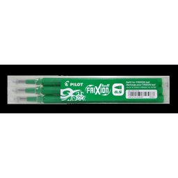PILOT Rollertoll betét, 0,25 mm, törölhető, PILOT "Frixion Ball/Clicker", zöld