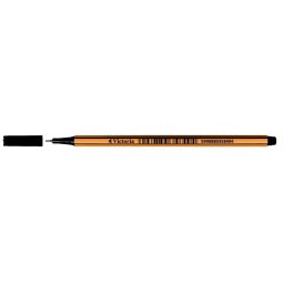 VICTORIA OFFICE Tűfilc, 0,4 mm, VICTORIA OFFICE,"Slim", fekete