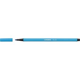 STABILO Filctoll, 1 mm, STABILO "Pen 68", neon kék