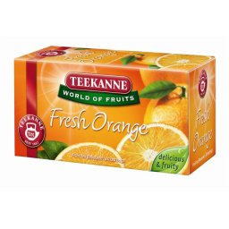 TEEKANNE Gyümölcstea, 20x2,25 g, TEEKANNE "Fresh orange"