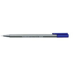 STAEDTLER Tűfilc, 0,3 mm, STAEDTLER "Triplus 334", kék