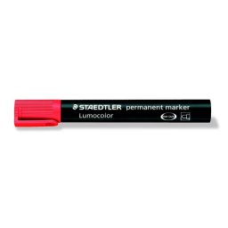 STAEDTLER Alkoholos marker, 2 mm, kúpos, STAEDTLER "Lumocolor(R) 352", piros