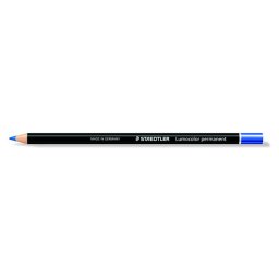 STAEDTLER Jelölőceruza, mindenre író, vízálló (glasochrom), STAEDTLER "Lumocolor 108 20", kék