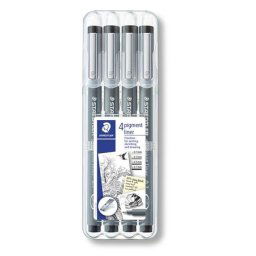 STAEDTLER Tusfilc készlet, STAEDTLER "Pigment Liner 308", fekete