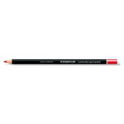 STAEDTLER Jelölőceruza, mindenre író, vízálló (glasochrom), STAEDTLER "Lumocolor 108 20", piros