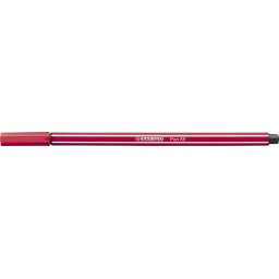 STABILO Filctoll, 1 mm, STABILO "Pen 68", sötétpiros