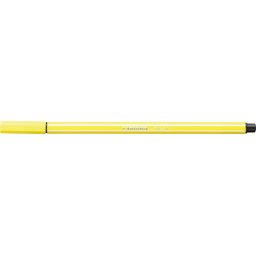 STABILO Filctoll, 1 mm, STABILO "Pen 68", citromsárga