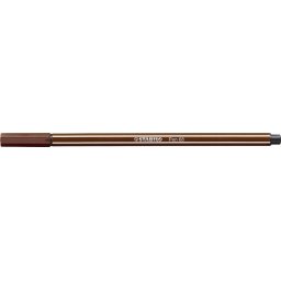 STABILO Filctoll, 1 mm, STABILO "Pen 68", barna