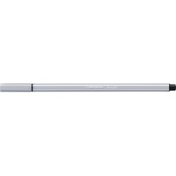 STABILO Filctoll, 1 mm, STABILO "Pen 68", világos szürke