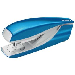 LEITZ Tűzőgép, 24/6, 26/6, 30 lap, LEITZ "Nexxt Wow", kék