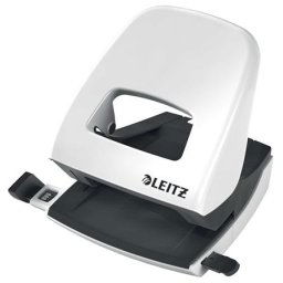 LEITZ Lyukasztó, kétlyukú, 30 lap, LEITZ "Nexxt Wow", fehér
