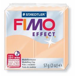FIMO Gyurma, 57 g, égethető, FIMO "Soft", pasztellőszibarack
