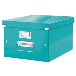 LEITZ Doboz, A4 méret, LEITZ "Click&Store", jégkék