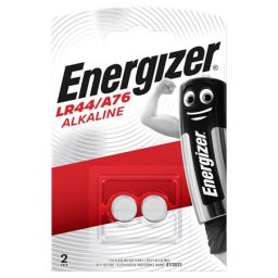ENERGIZER Gombelem, LR44 / A76, 2 db, ENERGIZER