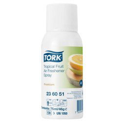 TORK Illatosító spray, 75 ml, TORK, trópusi gyümölcs