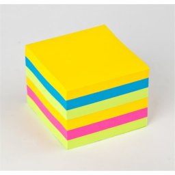 3M POSTIT Öntapadó jegyzettömb, "Z", 76x76 mm, 6x90 lap, 3M POSTIT, "Super Sticky Carnival"