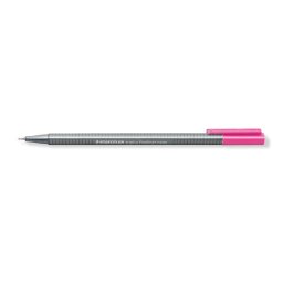 STAEDTLER Tűfilc, 0,3 mm, STAEDTLER "Triplus 334", neon rózsaszín