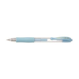 PILOT Zseléstoll, 0,32 mm, nyomógombos, PILOT "G-2 Pastel", világoskék