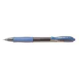 PILOT Zseléstoll, 0,32 mm, nyomógombos, PILOT "G-2", égkék