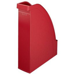 LEITZ Iratpapucs, műanyag, 70 mm, LEITZ "Plus", piros