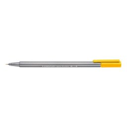 STAEDTLER Tűfilc, 0,3 mm, STAEDTLER "Triplus 334", napsárga