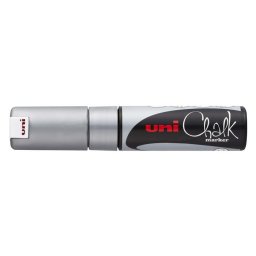 UNI Krétamarker, 8 mm, UNI "PWE-8K", ezüst