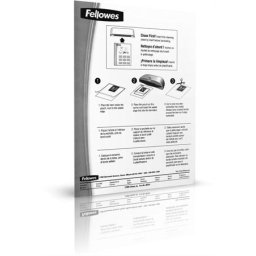 FELLOWES Hordozó- és tisztítókarton lamináláshoz, A4, FELLOWES
