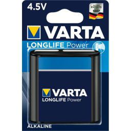 VARTA Elem, 3LR12 lapos elem, 4,5 V, 1 db, VARTA "Longlife Power"