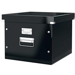 LEITZ Irattároló doboz, függőmappának, LEITZ "Click&Store", fekete
