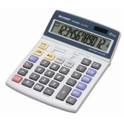 SHARP Számológép, asztali, 12 számjegy, SHARP "EL-2125C"